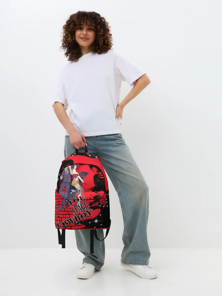 Рюкзак джинсовый / Cowboy Bebop art