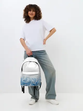 Рюкзак джинсовый / Gintama | Гинтоки