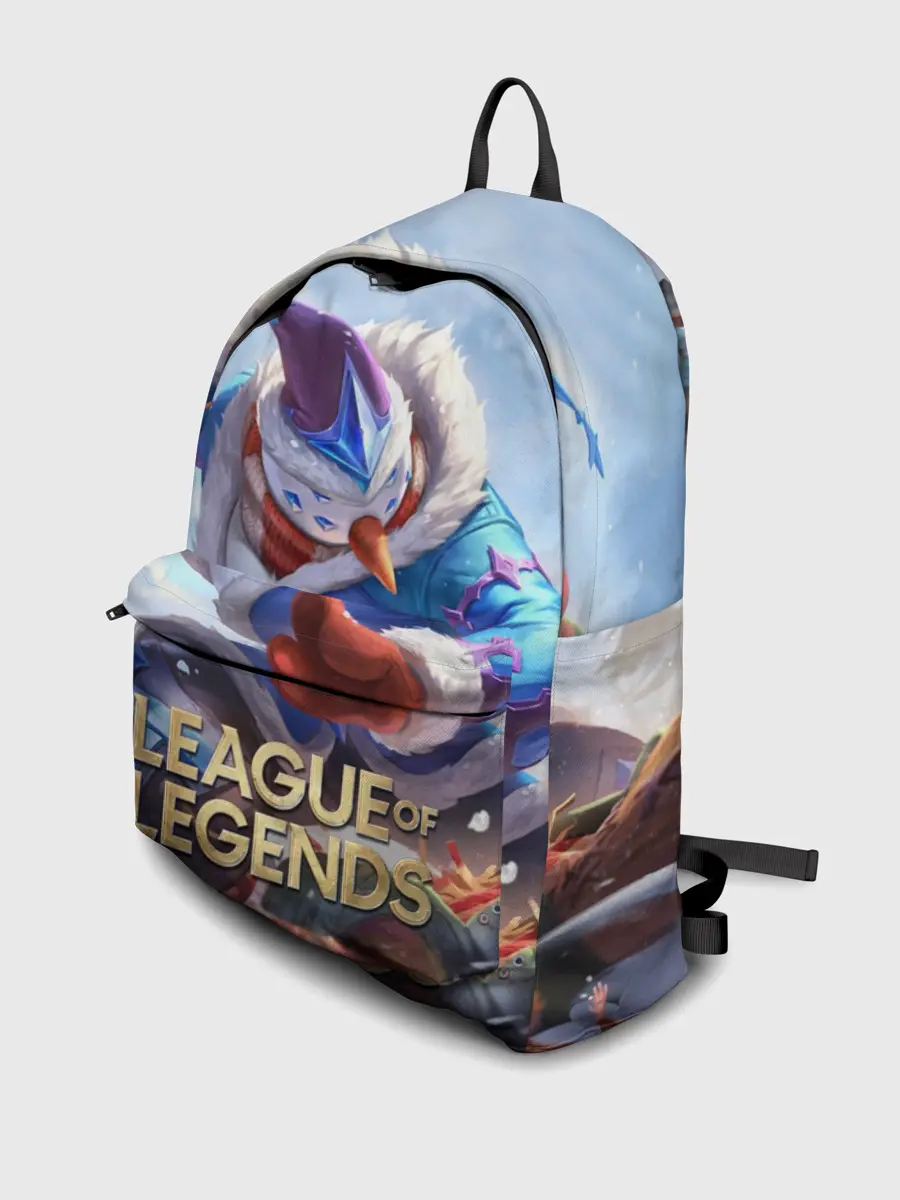 Рюкзак джинсовый / League of Legends МАСТЕР ЙИ