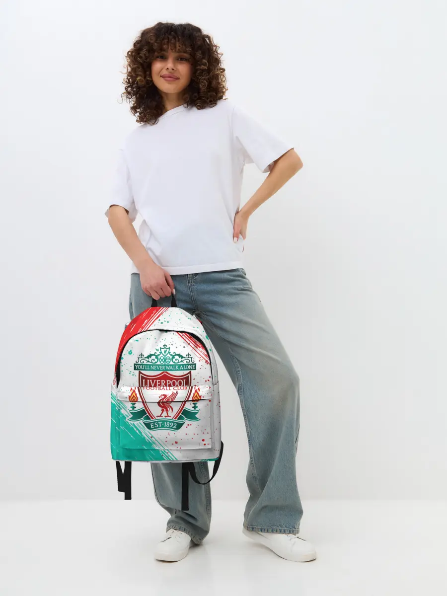 Рюкзак джинсовый / LIVERPOOL / Ливерпуль