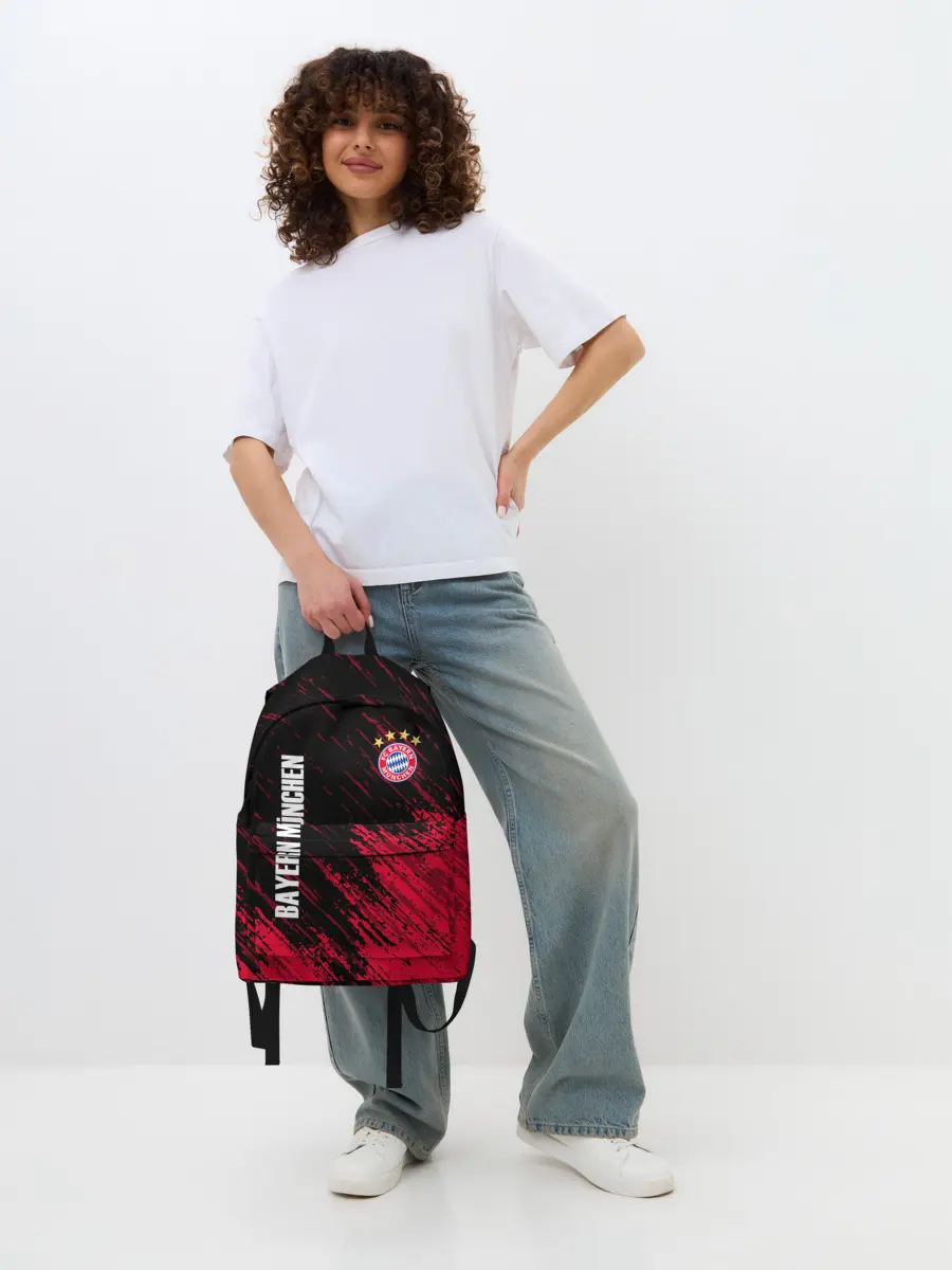 Рюкзак джинсовый / BAYERN MUNCHEN.