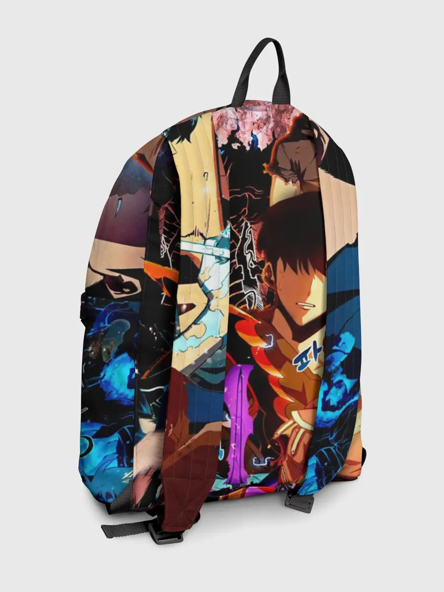 Рюкзак джинсовый / Solo Leveling