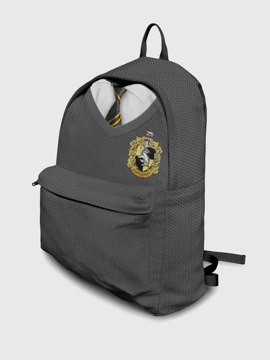 Рюкзак джинсовый / Форма Пуффендуя