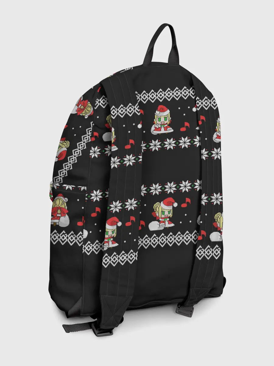 Рюкзак джинсовый / merry christmas padoru