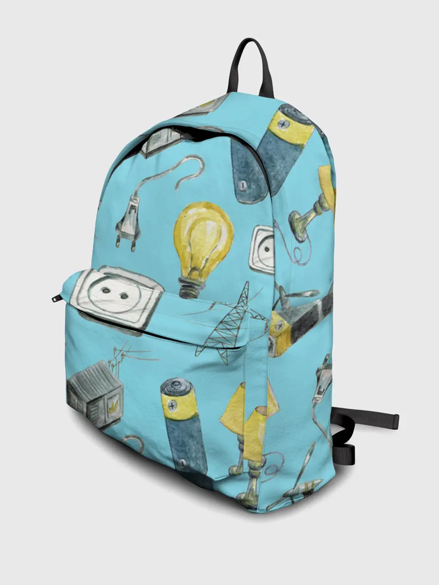 Рюкзак джинсовый / Electricity and wires