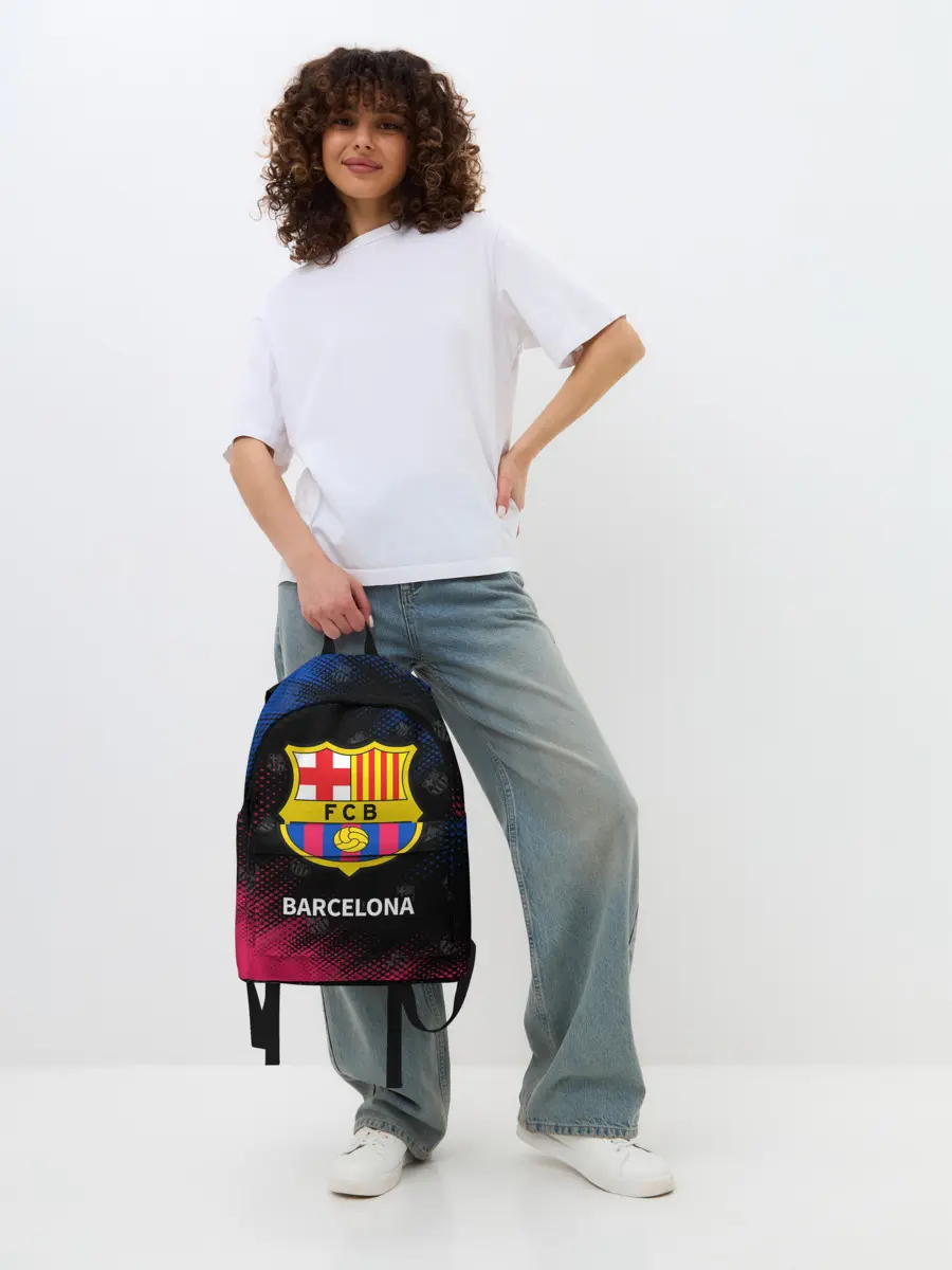 Рюкзак джинсовый / BARCELONA / БАРСЕЛОНА