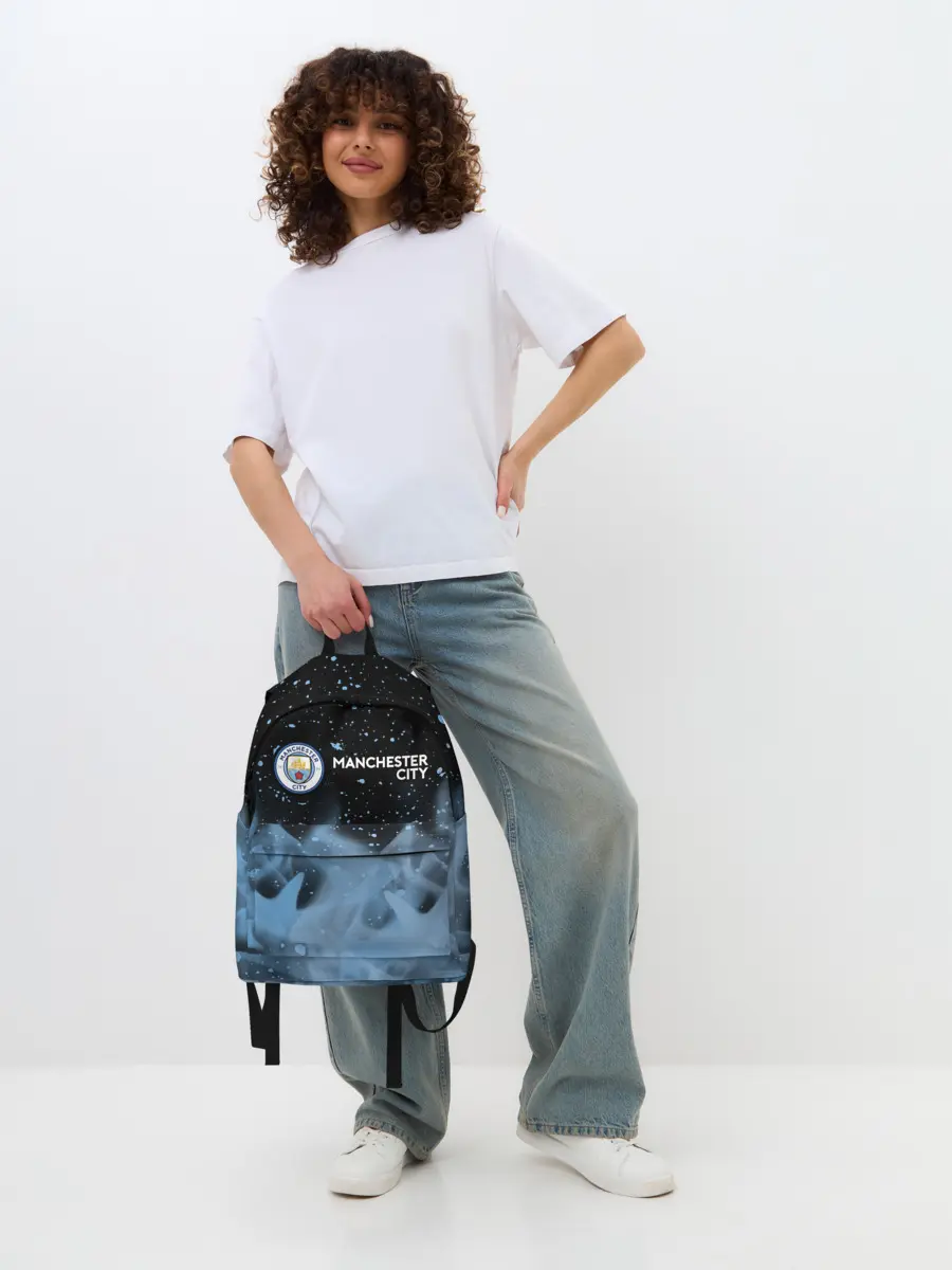 Рюкзак джинсовый / MANCHESTER CITY Манчестер Сити