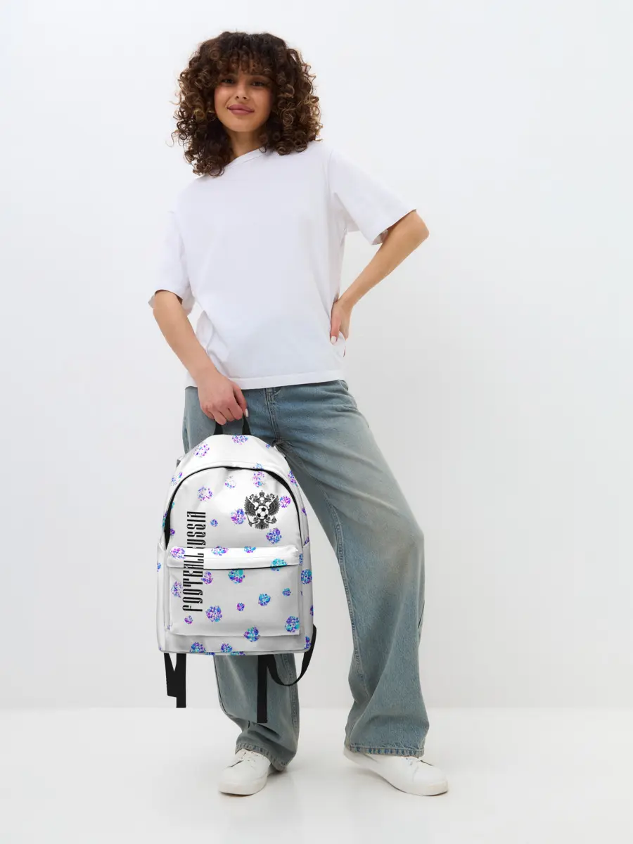 Рюкзак джинсовый / FOOTBALL RUSSIA / Футбол