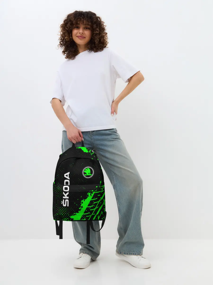 Рюкзак джинсовый / SKODA / Шкода