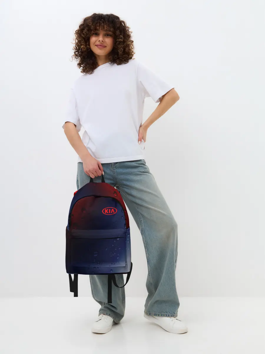 Рюкзак джинсовый / KIA / КИА