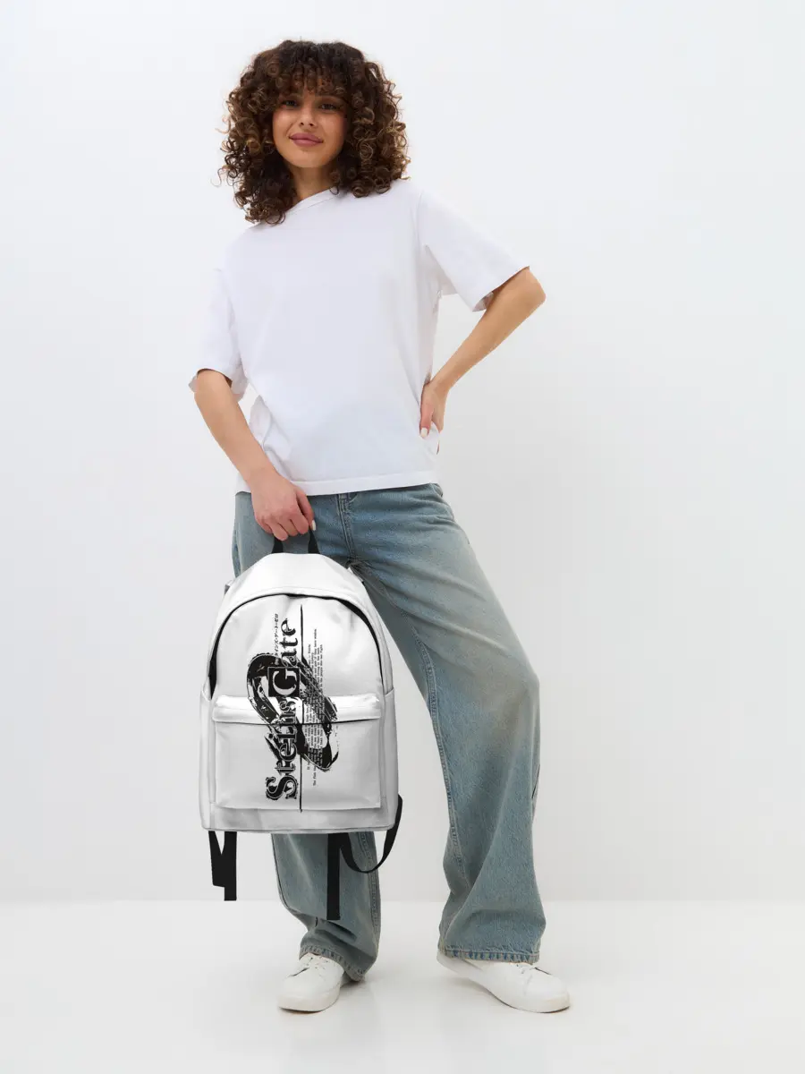 Рюкзак джинсовый / Врата Штейна / Steins Gate