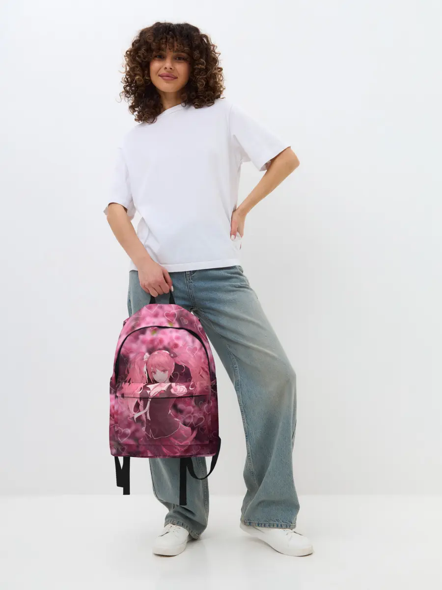 Рюкзак джинсовый / Джунко Эношима