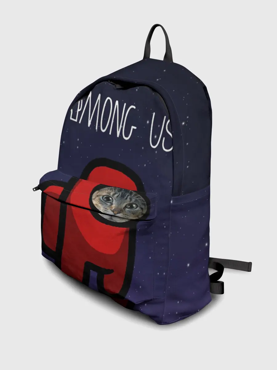 Рюкзак джинсовый / Cat impostor