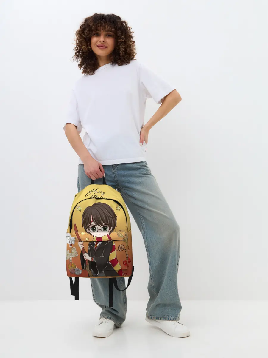 Рюкзак джинсовый / Гарри Поттер