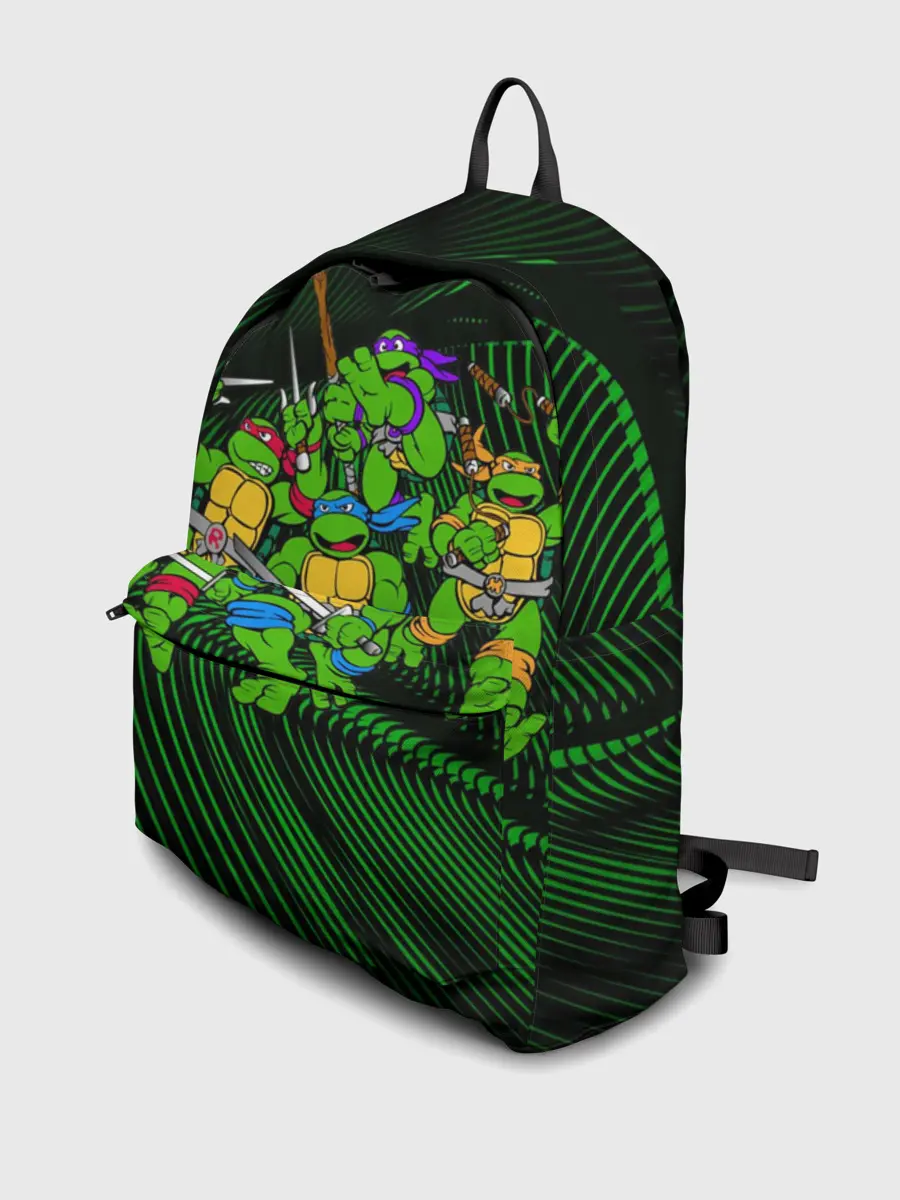 Рюкзак джинсовый / Супер Ниндзя Черепашки