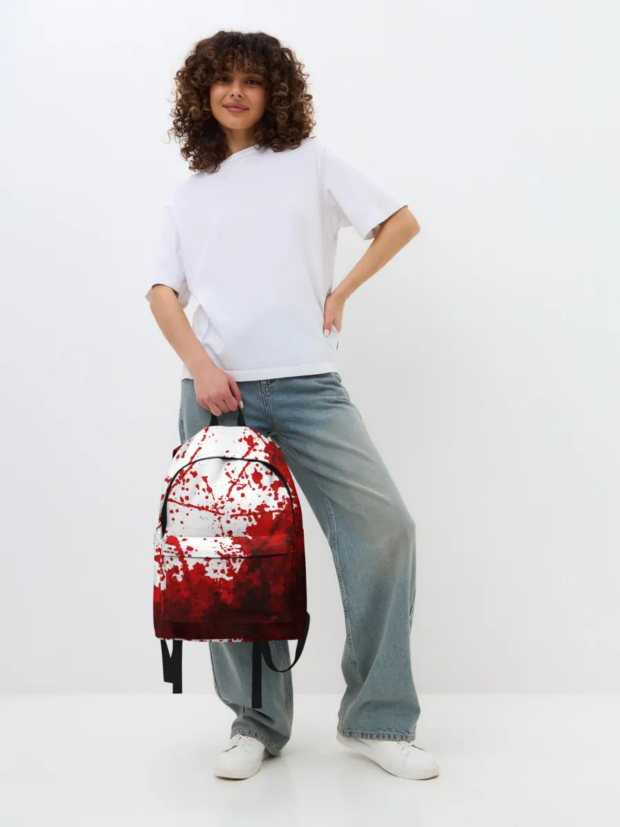 Рюкзак джинсовый / HALLOWEEN BLOOD