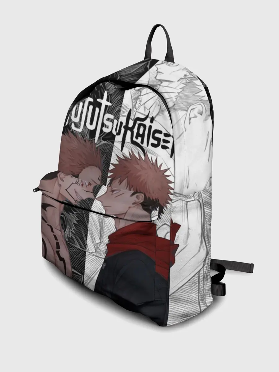 Рюкзак джинсовый / Jujutsu Kaisen Сукуна х Юдзи