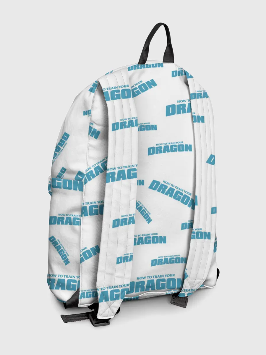 Рюкзак джинсовый / Как приручить дракона