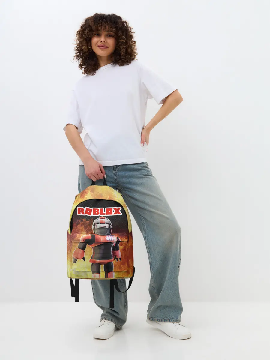 Рюкзак джинсовый / Roblox