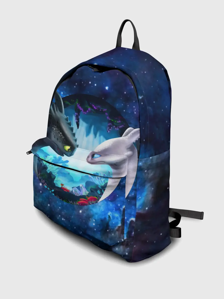 Рюкзак джинсовый / ночная фурия