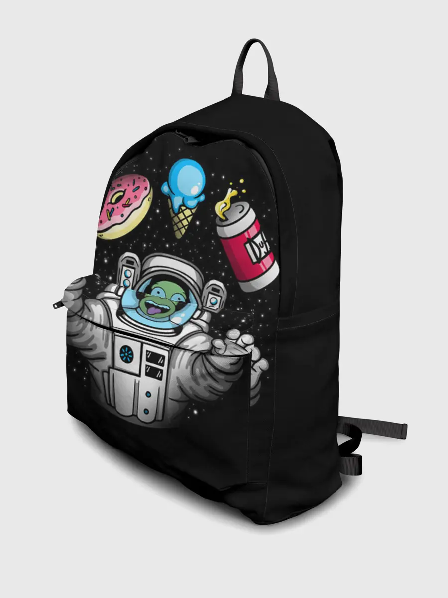 Рюкзак джинсовый / Гомер в космосе