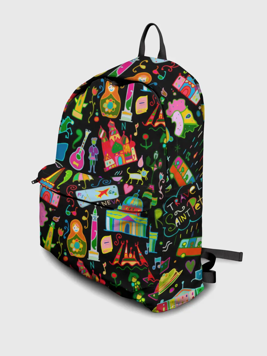 Рюкзак джинсовый / Travel to Saint Petersburg