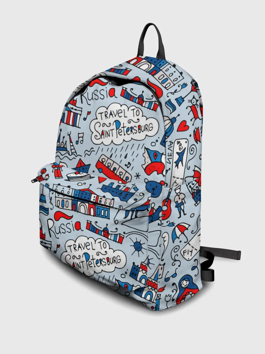 Рюкзак джинсовый / Travel to Saint Petersburg