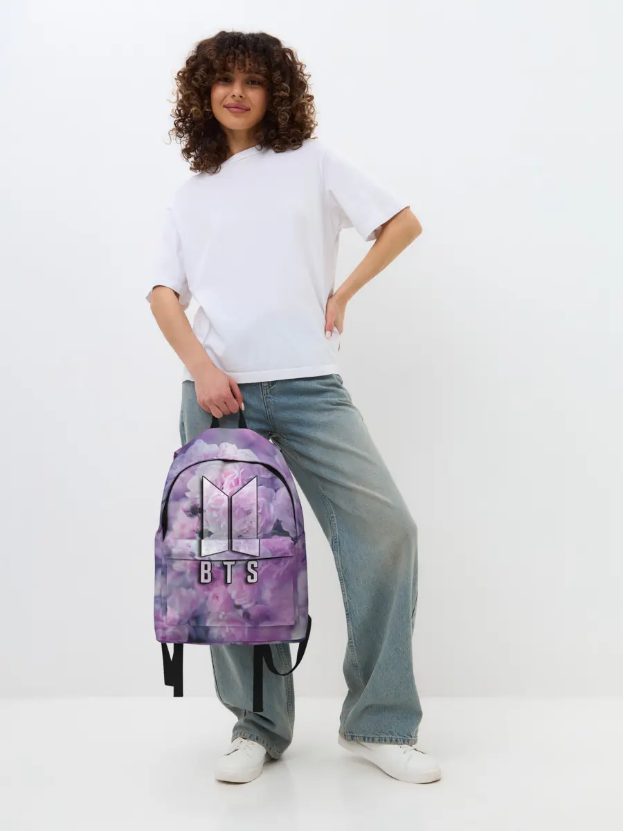 Рюкзак джинсовый / BTS