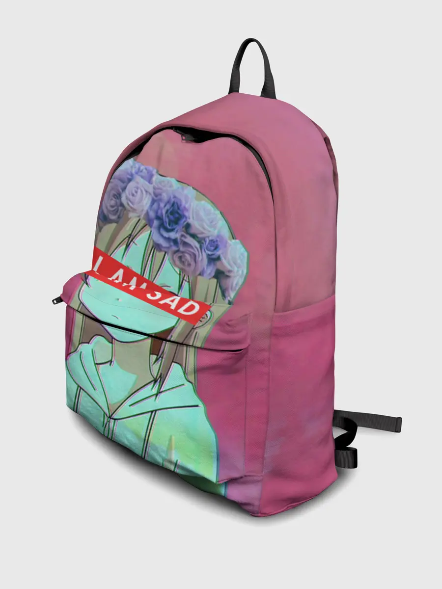 Рюкзак джинсовый / Sadness