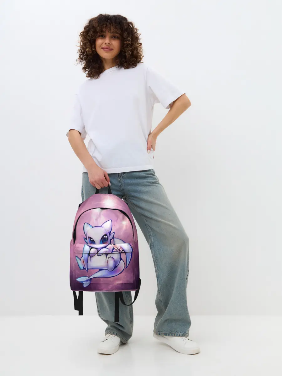 Рюкзак джинсовый / дневная фурия