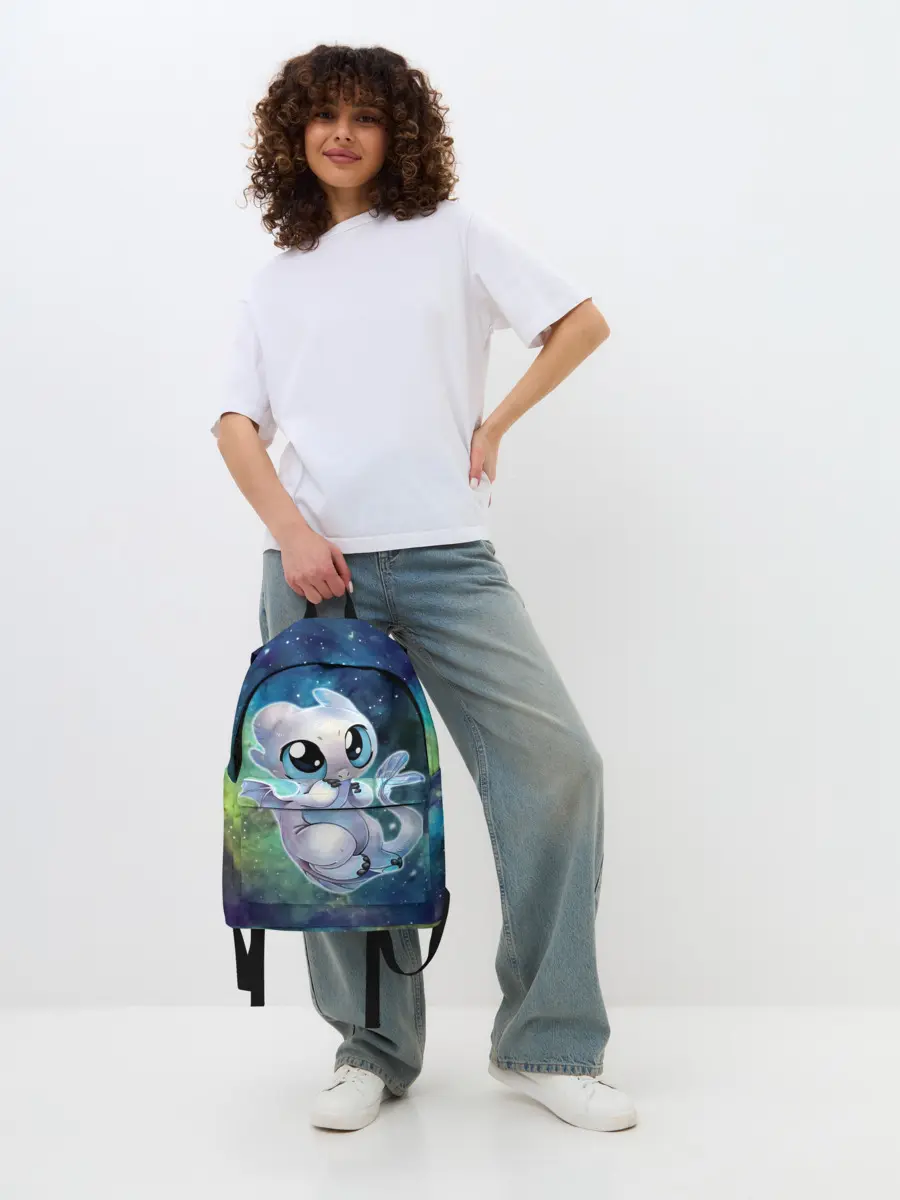 Рюкзак джинсовый / дневная фурия