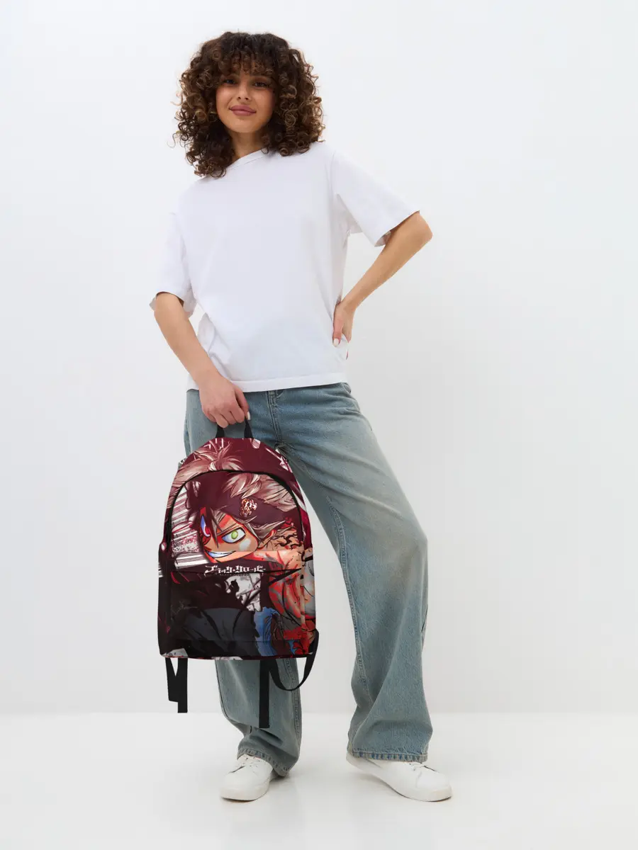 Рюкзак джинсовый / Брутальный арт Асты