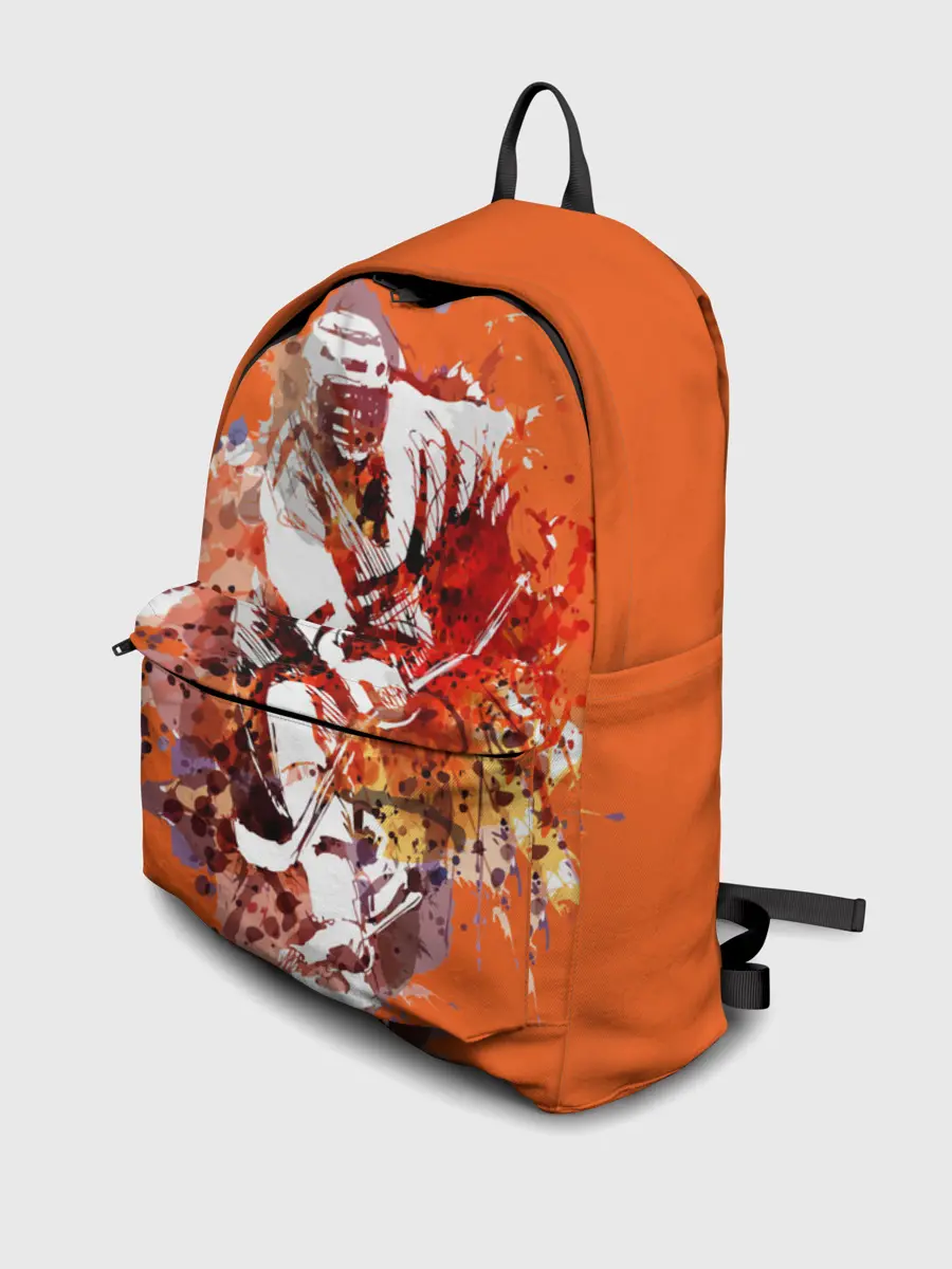 Рюкзак джинсовый / Хоккей