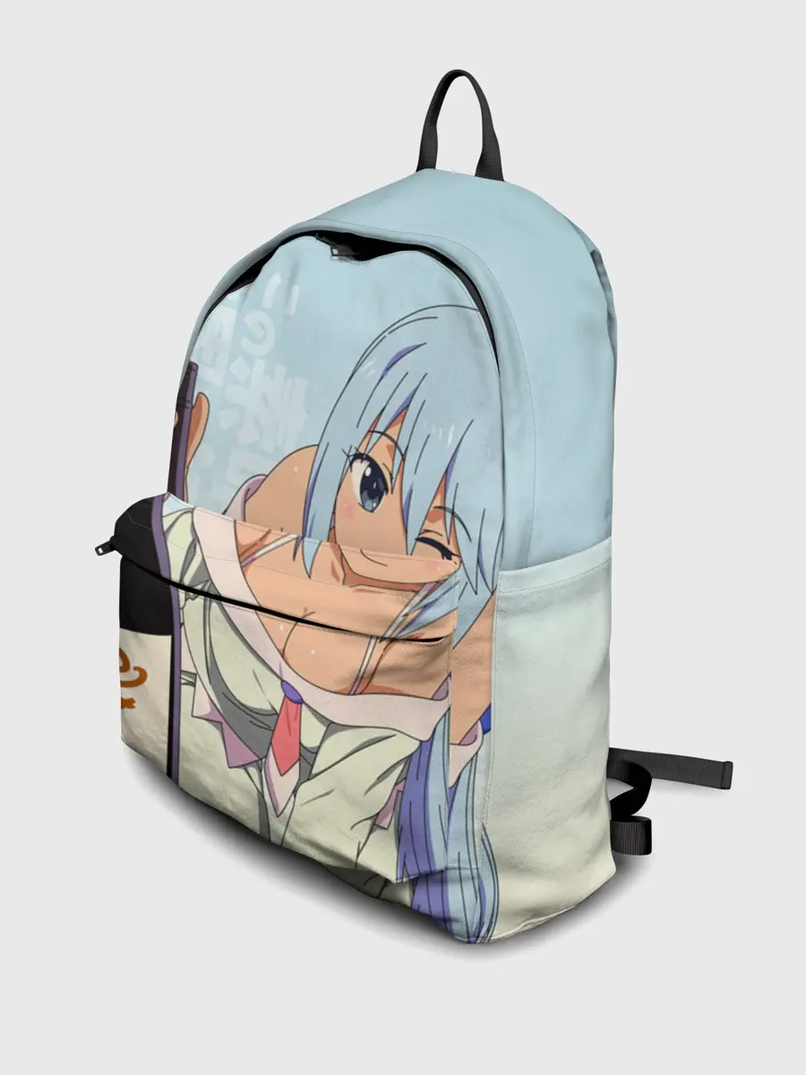 Рюкзак джинсовый / KonoSuba бутылка