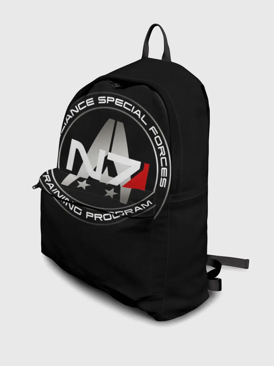 Рюкзак джинсовый / Mass Effect