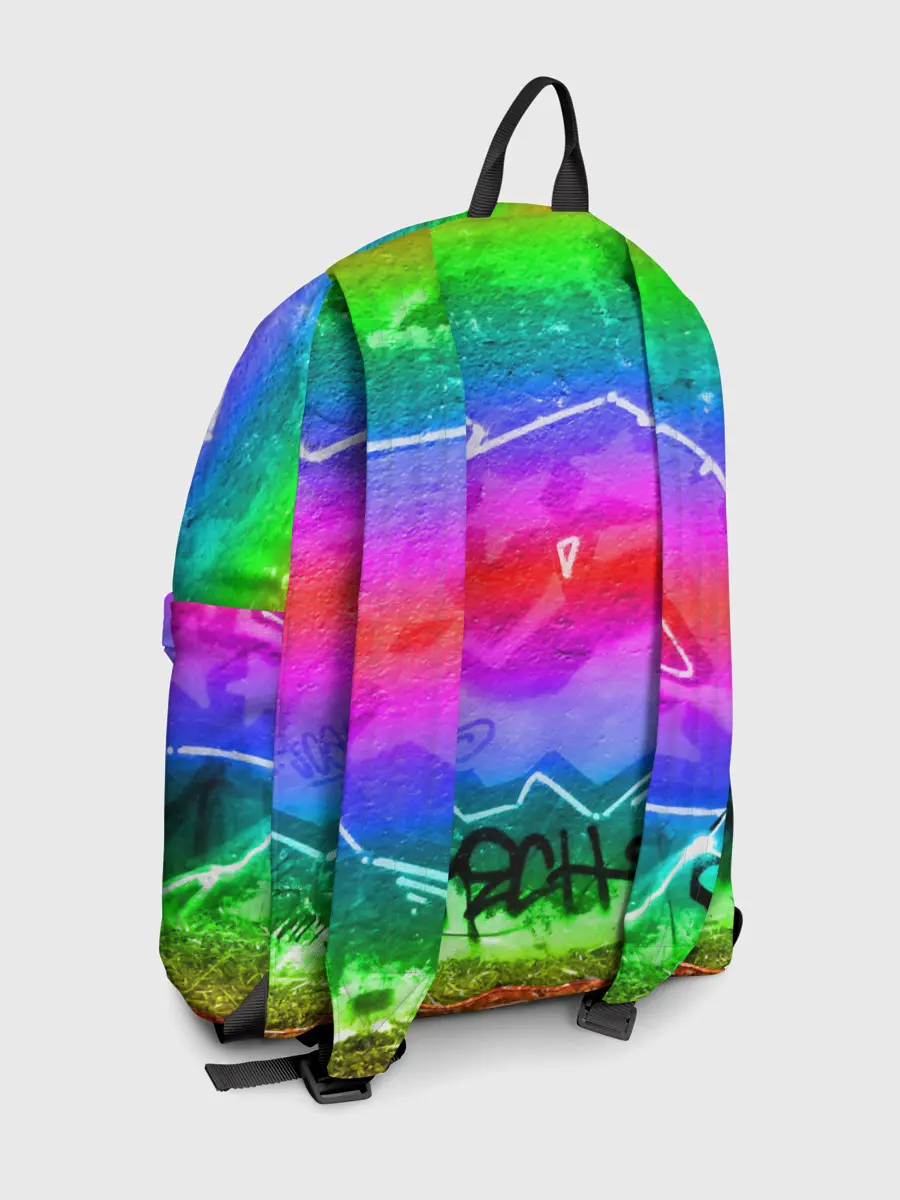 Рюкзак джинсовый / GRAFFITI NEON