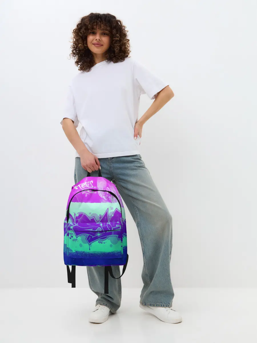 Рюкзак джинсовый / color neon collection