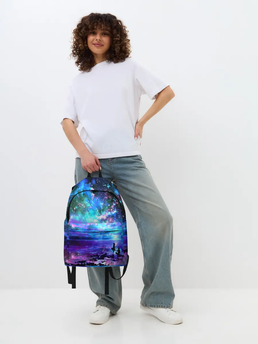 Рюкзак джинсовый / Романтика