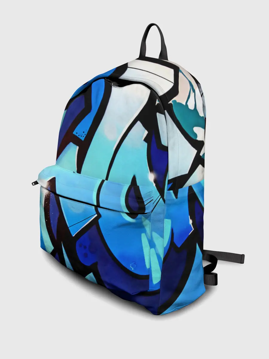 Рюкзак джинсовый / wow graffiti