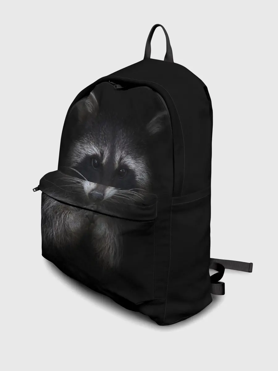 Рюкзак джинсовый / енот