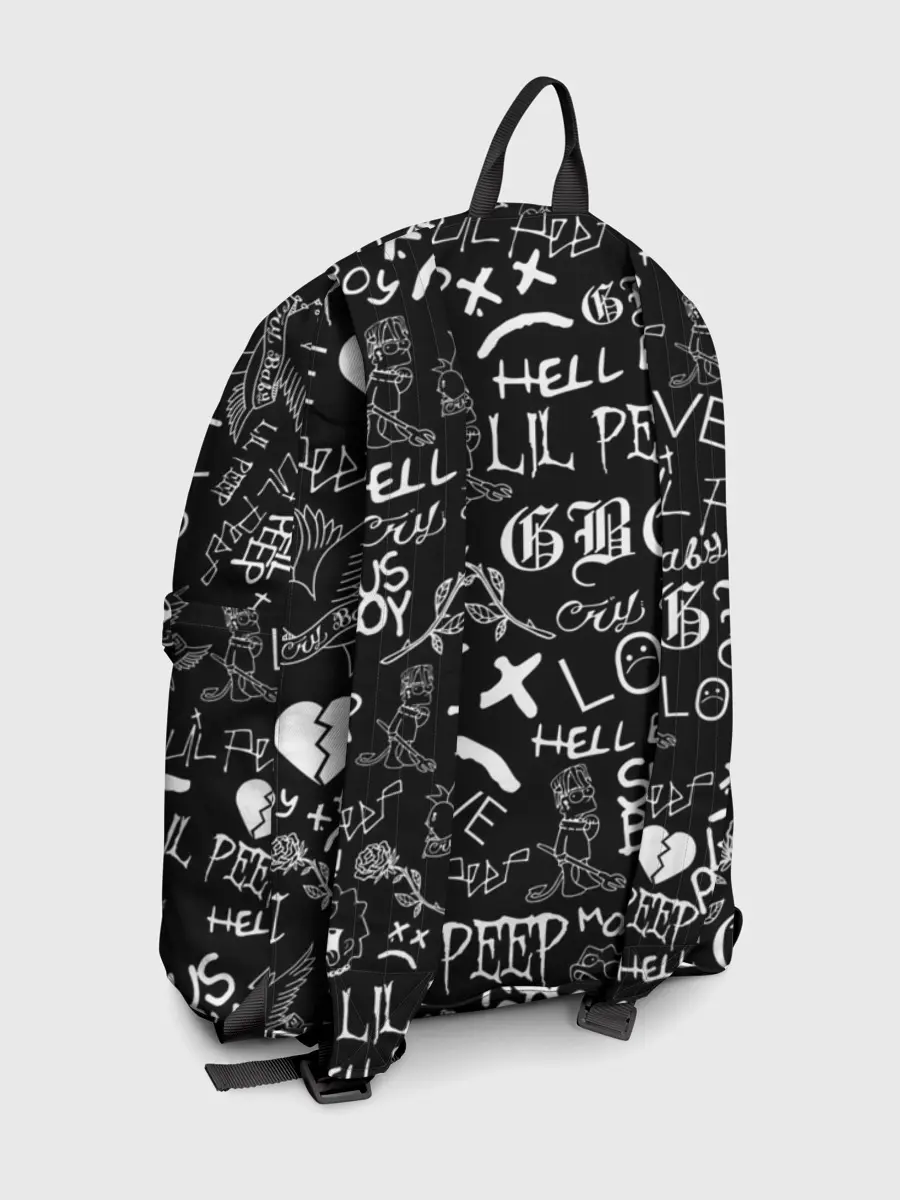 Рюкзак джинсовый / LIL PEEP LOGOBOMBING | ЛИЛ ПИП