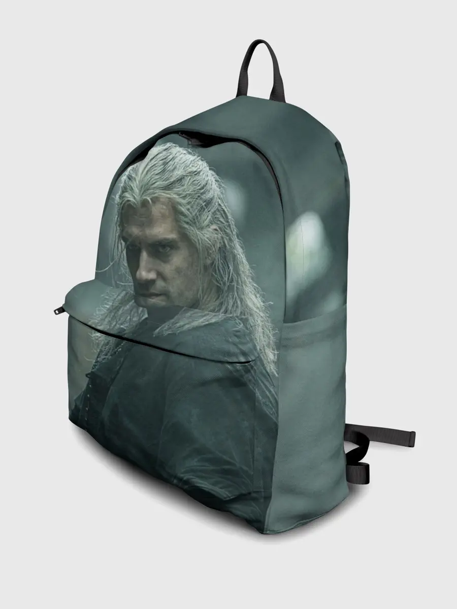 Рюкзак джинсовый / Ведьмак Геральт