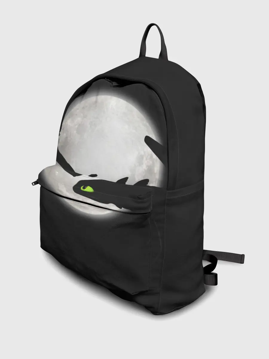 Рюкзак джинсовый / Как приручить дракона