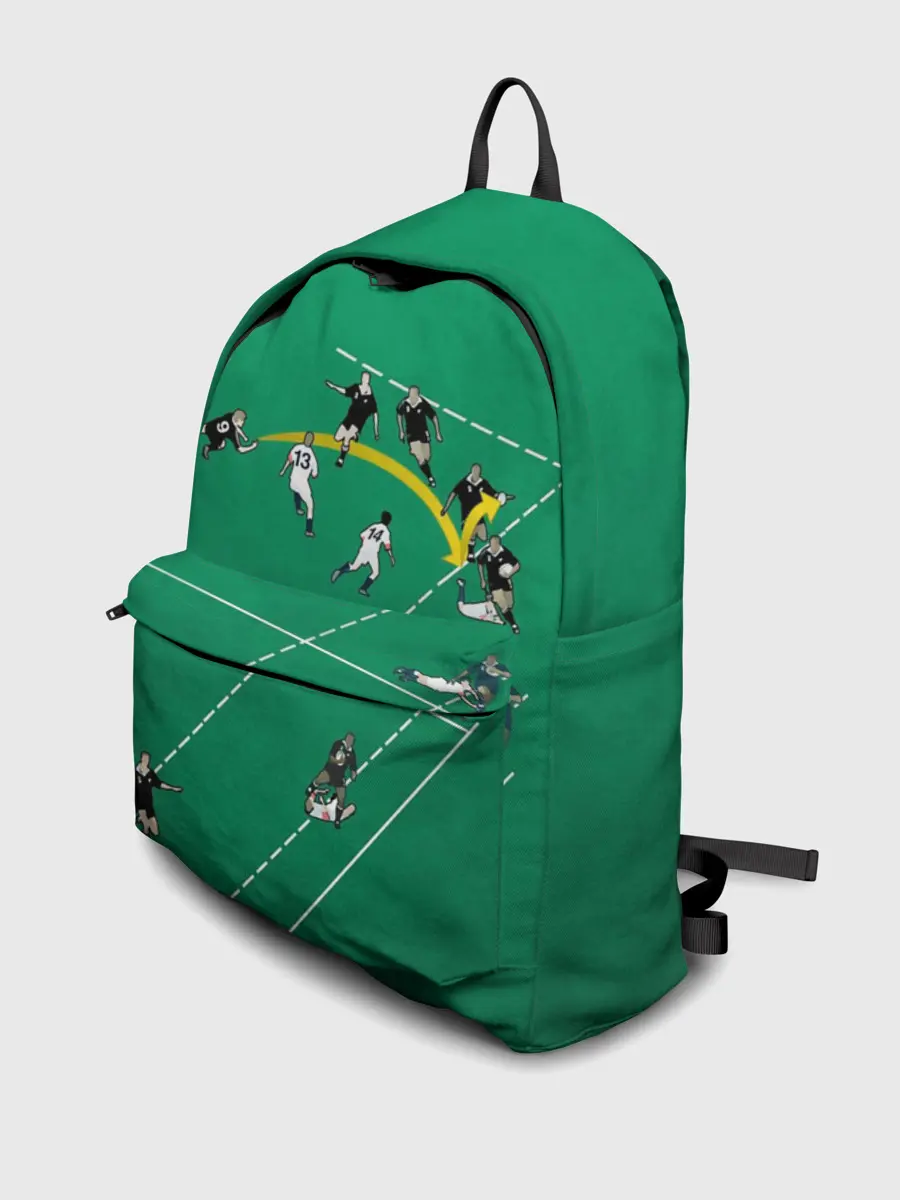 Рюкзак джинсовый / Игра в регби