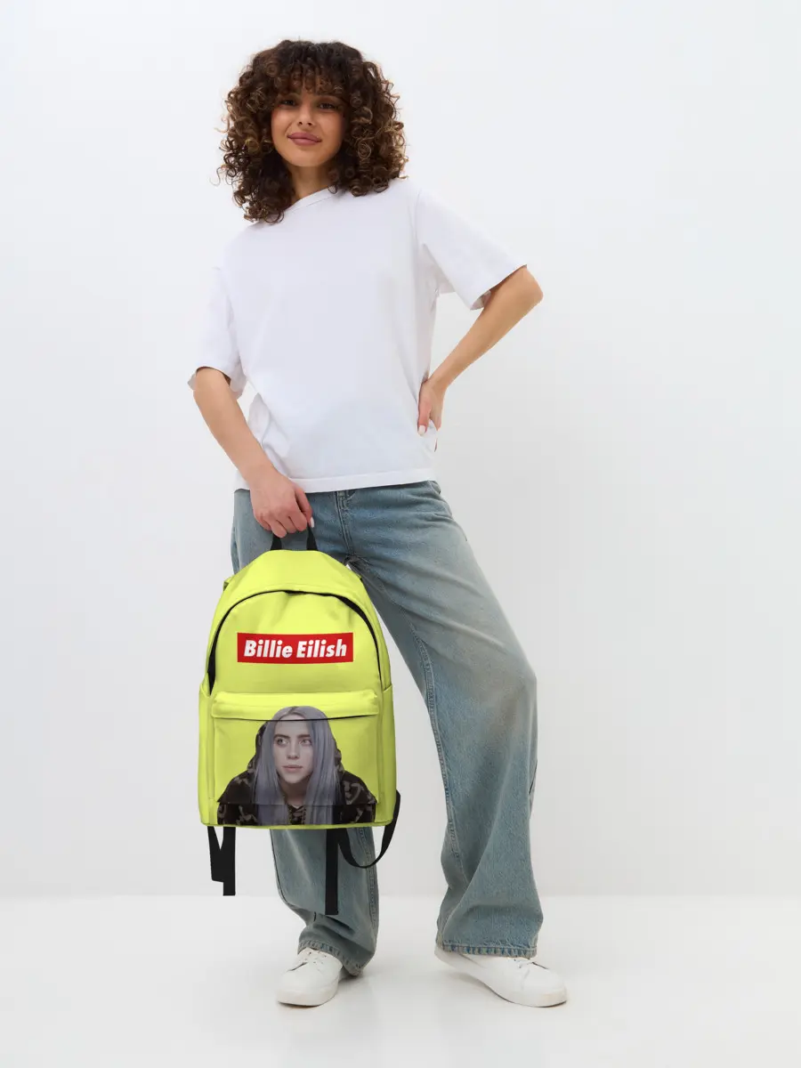 Рюкзак джинсовый / BILLIE EILISH.