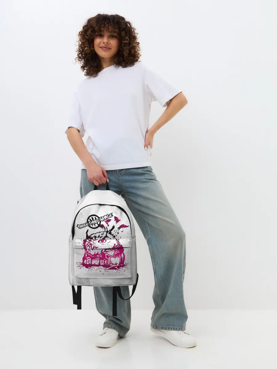 Рюкзак джинсовый / Three days grace