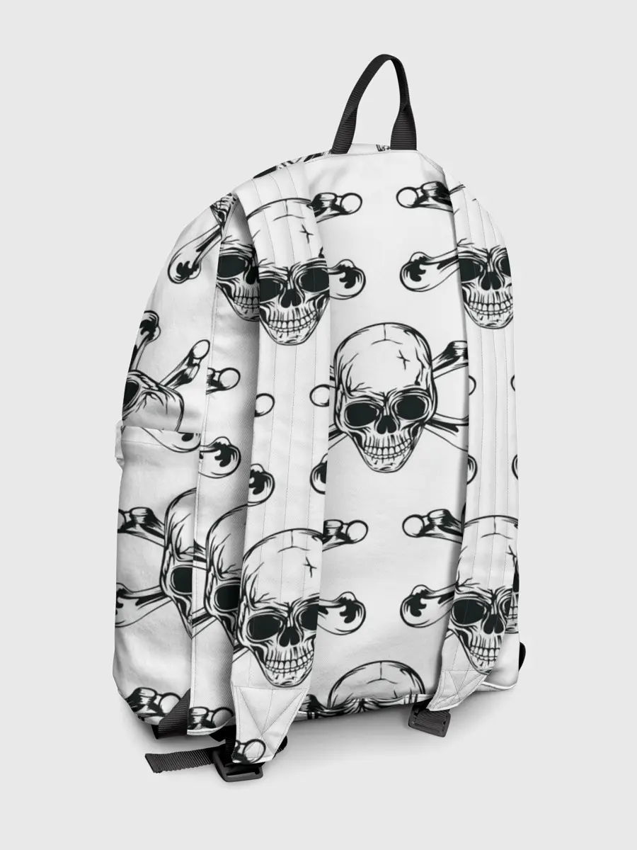 Рюкзак джинсовый / Череп и кости