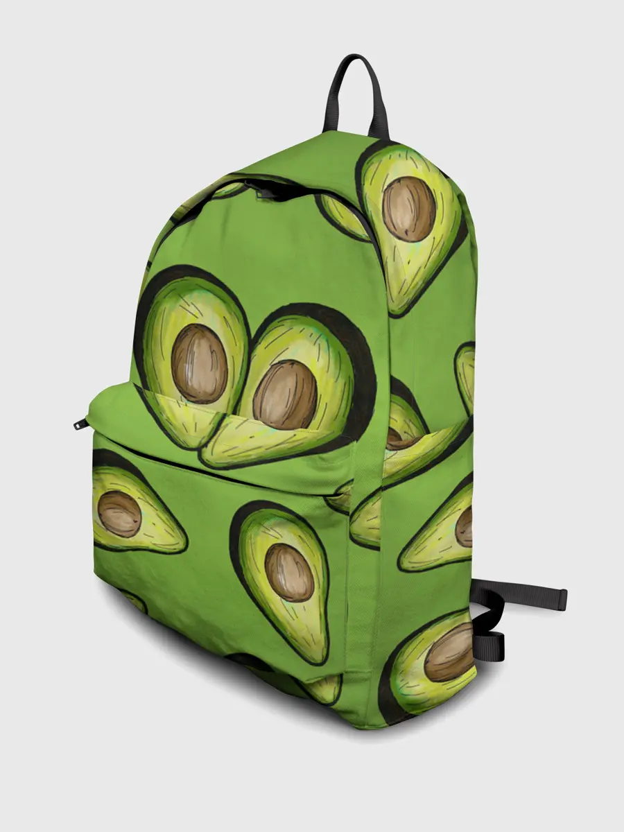 Рюкзак джинсовый / Люблю авокадо