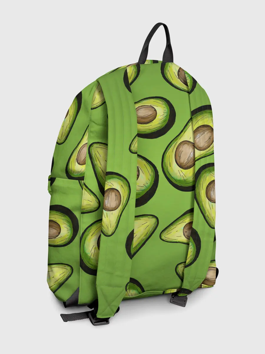 Рюкзак джинсовый / Люблю авокадо