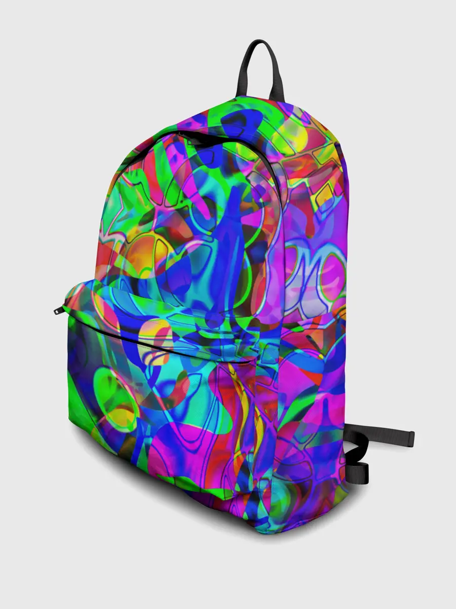 Рюкзак джинсовый / НЕОНОВЫЕ КРАСКИ